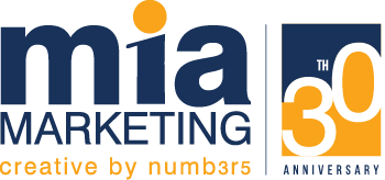 Mia Marketing 30 Years Anniversary Logo